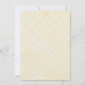 彼は彼女がブライダルシャワーゲームを言った 招待状 (裏面)