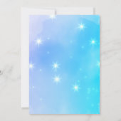 彼は彼女がブライダルシャワーゲームを言った 招待状 (裏面)