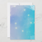 彼は彼女がブライダルシャワーゲームを言った 招待状 (裏面)