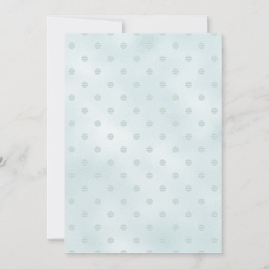 彼は彼女がブライダルシャワーゲームを言った 招待状 (裏面)