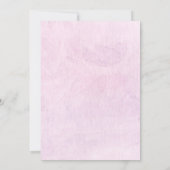 彼は彼女がブライダルシャワーゲームを言った 招待状 (裏面)