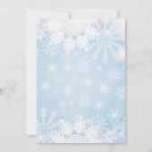 彼は彼女がブライダルシャワーゲームを言った 招待状 (裏面)