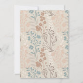 彼は彼女がブライダルシャワーゲームを言った 招待状 (裏面)