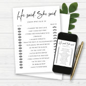 彼は彼女が婚約パーティゲーム結婚を言った 招待状