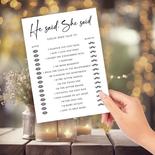 彼は彼女が婚約パーティゲーム結婚を言った 招待状