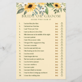 彼は彼女が黄色いフローラひまわりゲームを言った