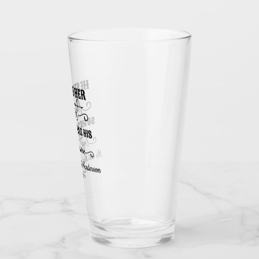 彼は彼女のハートを盗んだので、彼女は彼の姓を盗んだ タンブラーグラス (左)