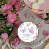 彼は彼女の心をときめかせる | エレガントなブライダルシャワー ラウンドシール