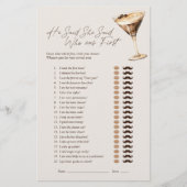 彼は彼女はエスプレッソ・マルティーニブライダルゲームを言った (正面)