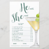 彼は彼女はブライダルゲームエレガントと言った (正面)