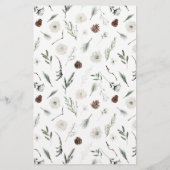 彼は彼女は冬のブライダルシャワーゲームエレガントを言った (裏面)