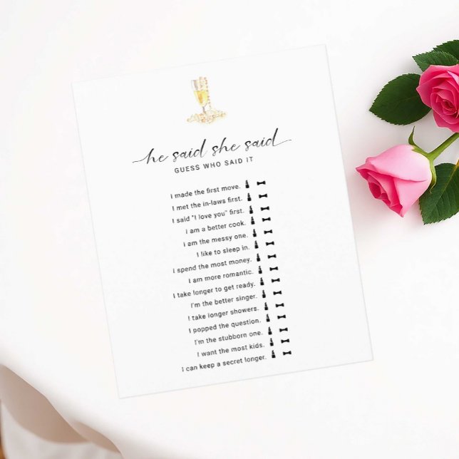 彼は彼女は真珠のプロセッコブライダルシャワーを言った (クリエイターアップロード済み)