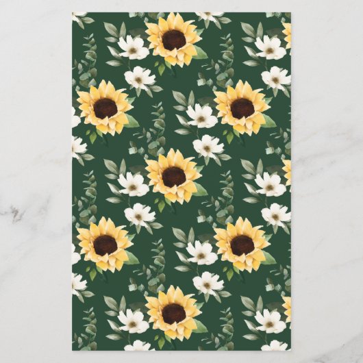 彼は彼女は黄色のフローラひまわりレースのゲームを言った (裏面)