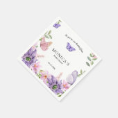 彼は彼女をときめかせる ブライダルシャワーの優雅さ スタンダードカクテルナプキン (角)