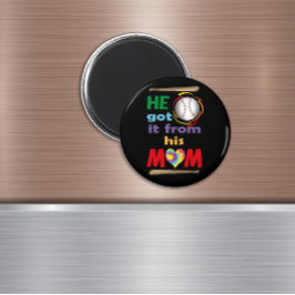 彼は得母の磁石から マグネット