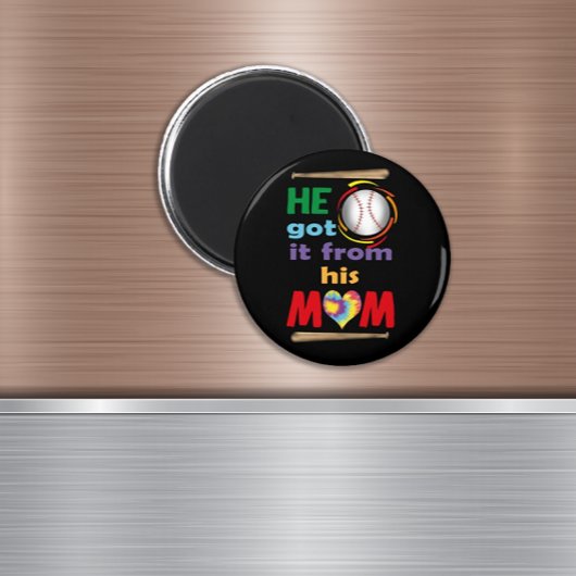 彼は得母の磁石から マグネット