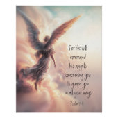 彼は御使いたちに対してあなたのことを命じるからだ ポスター (正面)