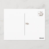 彼は復活したイエズス・イースター ポストカード (裏面)