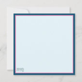 彼は復活したフローラかわいらし・イースター ノートカード (裏面)