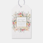 彼は復活したフローラクロス・イースター |復活車 ギフトタグ (裏面)