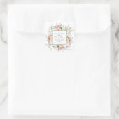 彼は復活したフローラ・イースター |復活 スクエアシール (バッグ)