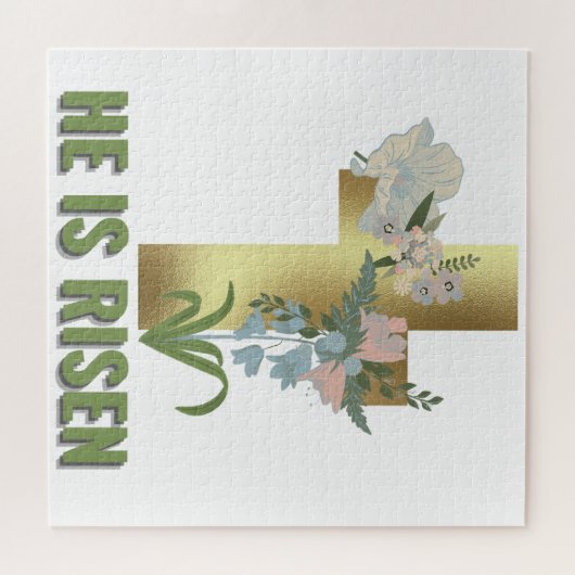 彼は復活した、イースター ジグソーパズル (横)