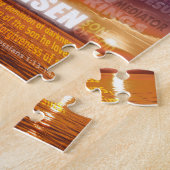 彼は復活した – イースター ジグソーパズル (側面)