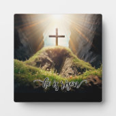 彼は復活した、イースター。 フォトプラーク (正面)