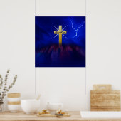 彼は復活した – クリスチャンのポスター ポスター (キッチン)