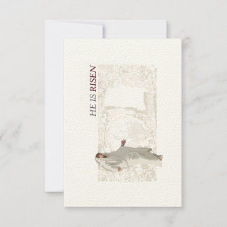 彼は復活した サンキューカード