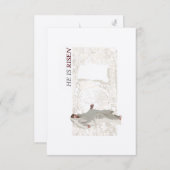 彼は復活した サンキューカード (正面/裏面)