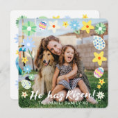 彼は復活した 招待状 (正面/裏面)