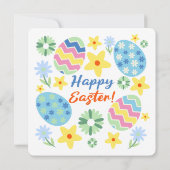 彼は復活した 招待状 (裏面)