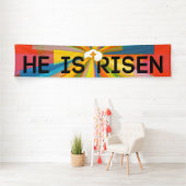 彼は復活した 横断幕 (インサイチュ)