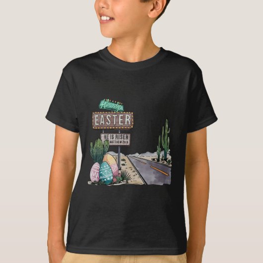 彼は復活した Tシャツ (正面)