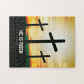 彼は復活している – イースターイラストレーション ジグソーパズル (横)