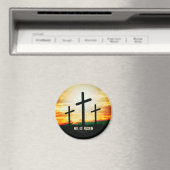 彼は復活している – イースターイラストレーション マグネット (インサイチュ (食洗機))