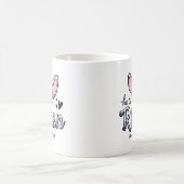 彼は復活バニーハッピーイースター コーヒーマグカップ (中央)