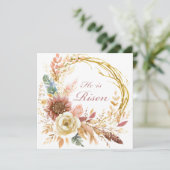 彼は復活ボホフローラリースイースター シーズンカード (スタンド正面)