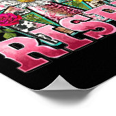 彼は復活レオパードハッピーイースターデイクリスチャンのJes ポスター (角)