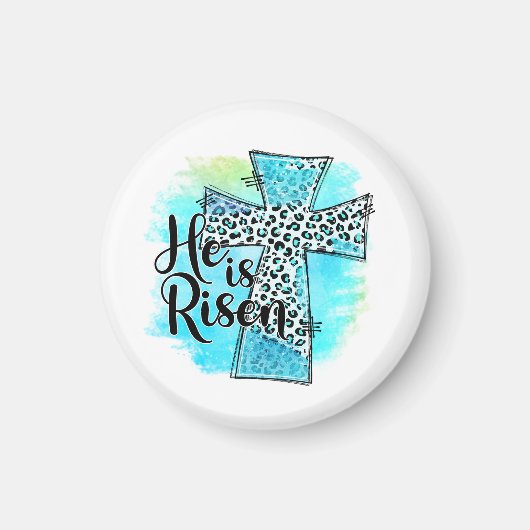 彼は復活祭に昇った マグネット (正面)