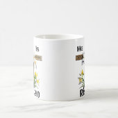 彼は復活祭のクロス・ライリーのクリスチャンを復活させた コーヒーマグカップ (中央)