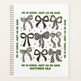 彼は復活祭のコロッケ弓を渡って生き返った プランナー手帳