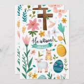 彼は復活祭の信者になった シーズンカード (正面/裏面)