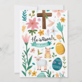 彼は復活祭の信者になった シーズンカード (裏面)