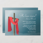 彼は復活祭の招待状を起こした 招待状 (正面/裏面)