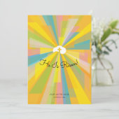 彼は復活祭の招待状を起こした 招待状 (スタンド正面)