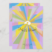 彼は復活祭の挨拶をした シーズンカード (正面/裏面)