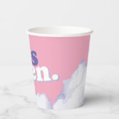 彼は復活祭の杯で雲が出た 紙コップ (裏面)