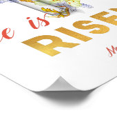 彼は復活祭の装飾を揚げた ポスター (角)